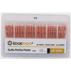 EdgeFILE Gutta Point Size 15 .06 Pack of 60