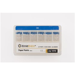 EdgeFILE Paper Point Size 30 .04 Pack of 60