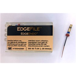 EdgeFile X7 .04 Taper Size 30 21mm Pack of 6