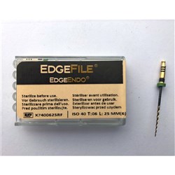 EdgeFile X7 .06 Taper Size 40 21mm Pack of 6
