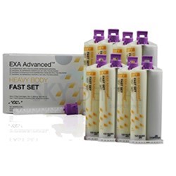 GC EXA Advanced - Heavy Body - Fast Set - 2 x 48ml Cartridges and 6 Mixing Tips