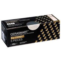 GC CERASMART - Cerec - Size 12 - Low Translucent - Shade  A3, 5-Pack