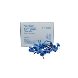 HAWE Pro Cup Soft Latch Light Blue Pack of 30