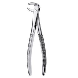 FORCEPS European Style #73 Serrated Lower Molars