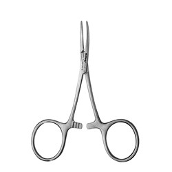 HuFriedyGroup Hartmann Hemostat - 4in - Curved