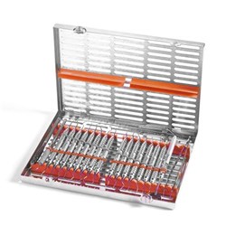 HuFriedyGroup IMS Signature Series Cassette - 20 Instruments - Orange