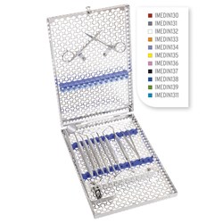 HuFriedyGroup IMS Infinity Cassette - DIN - 13 Instrument Cassette - Yellow