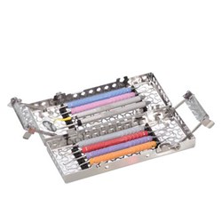 HuFriedyGroup IMS Cassette Infinity Series - 2 Tier - 8 Instruments - White