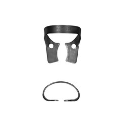 HuFriedyGroup Black Line Rubber Dam Clamp - Lower Molars - #28