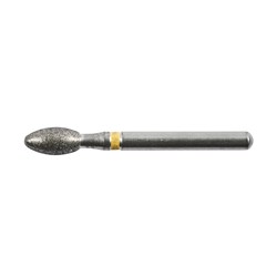Henry Schein Diamond Bur - 277-023XF - Egg - Sterile - Single Patient - High Speed, Friction Grip (FG), 25-Pack
