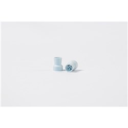 Acclean Prophy Cups - Latex Free - Snap On - White - Firm Webbed Ribbed, 36-Pack