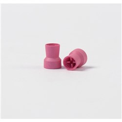 Acclean Prophy Cups - Latex Free - Snap On - Pink - Soft Webbed Ribbed, 36-Pack