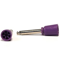 Acclean Prophy Cups - Latex Free - Latch - Purple - Medium, 100-Pack