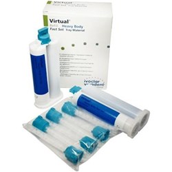 VIRTUAL Heavy Fast Blue 50ml x 2 cartridge & mix tips