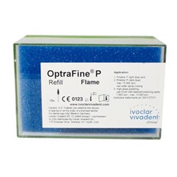 Ivoclar OptraFine P Diamond Polisher - Flame - for CAD/CAM, 10-Pack