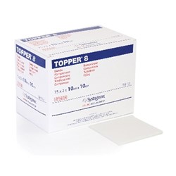 TOPPER Gauze Sterile 10 x 10cm Carton of 75 Packs of 2