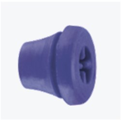KOMET Silicone Plug #9891-1 Blue replacement x 8