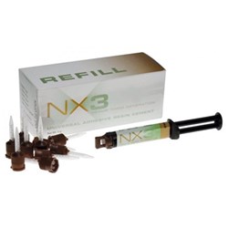 NX3 White Refill Syringe 1.8g Light Cure Resin Cement