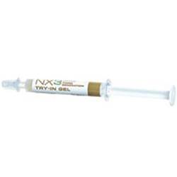 NX3 White Try in Gel Syringe 3g Resin Cement
