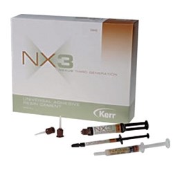 NX3 White Opaque Try in Gel Syringe 3g Resin Cement