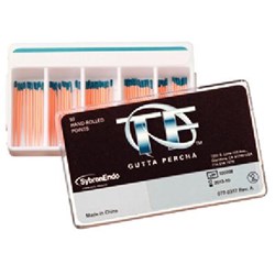 Kerr TF Gutta Percha Points - Size 25 .04 Taper, 50-Pack