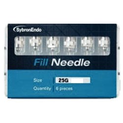 SYSTEM B Cordless Fill Needles 25 gauge Pack of 6
