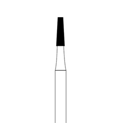 Kerr Jet Tungsten Carbide Bur - 701-012 - Taper Fissure Cross Cut - Slow Speed, Right Angle (RA), 5-Pack
