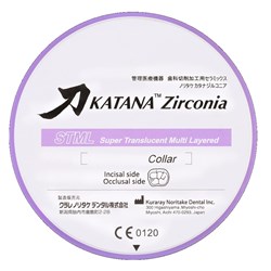 KATANA STML A4 Collar 18mm Zirconia Disc 98.5mm