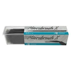 Microbrush X Extended Reach Applicators Black Pack of 100