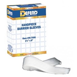 MIRRORLITE Barrier Sleeves 22.2 x 3.2cm Tap Pack of 500