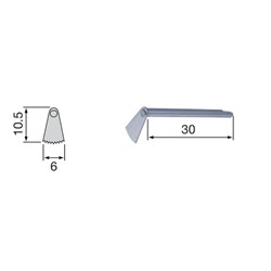 Surgical Micro Saw Blade For SGO-E handpiece