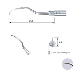 Perio Tip P10 for NSK Varios Ultrasonic Scaler & Satelec