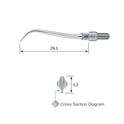 Tip S2 Sickle Type for 950 & S900 Air Scalers