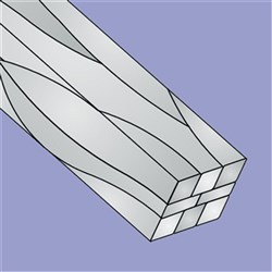 NAOL 016X022 Lower Stainless Steel Braided - 10