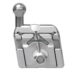 NAOL Carriere SLX Bracket, MBT, 022, UL Bicuspid with Hooks -7T, 10-Pack