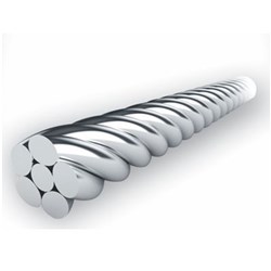 NAOL 0155 14" Straight Lengths Stainless Steel Coaxial - 10