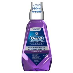 Oral B Pro Health Clinical Mouth Rinse - 1000ml Bottle, 6-Pack