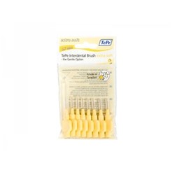 TePe Interdental Brush Pastel Yellow X Soft 0.7mm Pack of 8