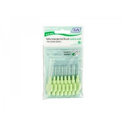 TePe Interdental Brush Pastel Green X Soft 0.8mm Pack of 8