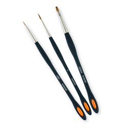 Renfert Lay:Art Style Brush Set - Opaque, Colour and Brush Size 2, 3-Pack