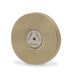 Renfert Linen Buffs - Siliconized - 80mm, 4-Pack