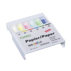 Roeko Colour Coded Paper Points - Size 30 - Blue, 200-Pack