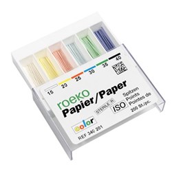 ROEKO Paper Points Size 45 Colour Coded White Box of 120