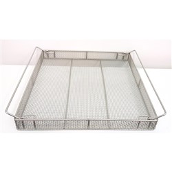 SS Basket with Handles 400 x 450 x 55mm