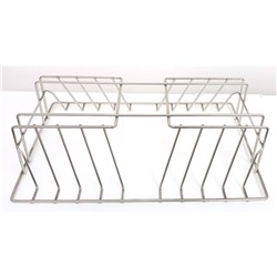 STS Health Stainless Steel Support for 8 Tray Covers - 445 x 310 x 120mm
