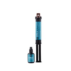 SDI Stela - Self-Cure Composite - Automix Into Kit - 8g Syringe, 1-Pack and 5ml Primer, 15 Tips and 15 Points