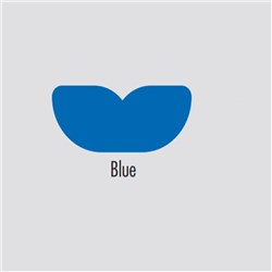 BRITEGUARD Mouthguard 4mm Blue 125mm Round