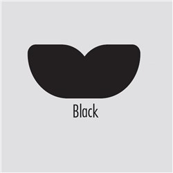 BRITEGUARD Mouthguard Black 5 x 125mm Round