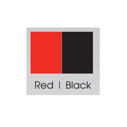 BRITEGUARD Mouthguard 5mm Black and Red Square