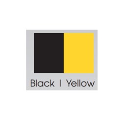 BRITEGUARD Mouthguard 5mm Black and Yellow Square